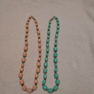 JCrew Beaded Long Rhinestone Bead Necklace